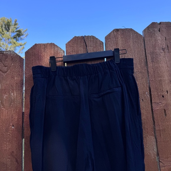 VINCE Cropped Drawstring pants blue - Picture 6 of 11